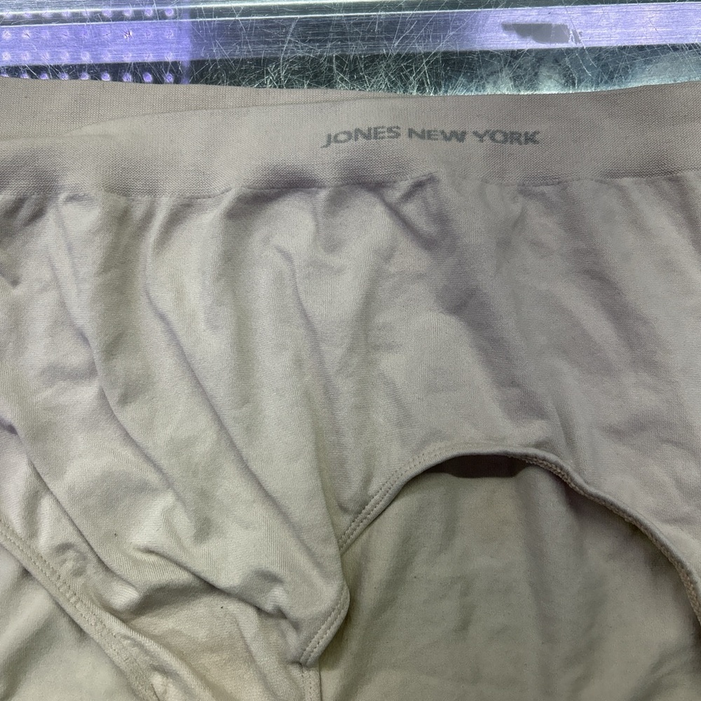 Jones New York Men's Tan Briefs with Branded Waistband